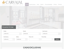 Tablet Screenshot of carvajalconsulting.com